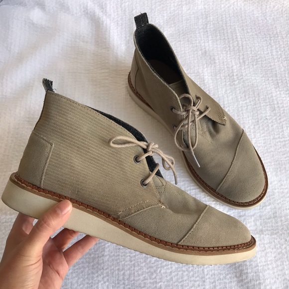 Toms Other - 🍁SALE Men’s [TOMS] Desert Taupe Suede Chukka Boot